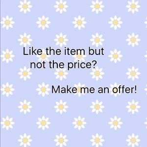 I'm Always Open To Offers !!